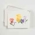 Pansies Watercolor Boxed Notecards