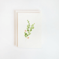 Green Eucalyptus Watercolor Card
