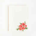 Orange Roses Watercolor Notepad