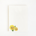 Yellow Sunflower Watercolor Notepad